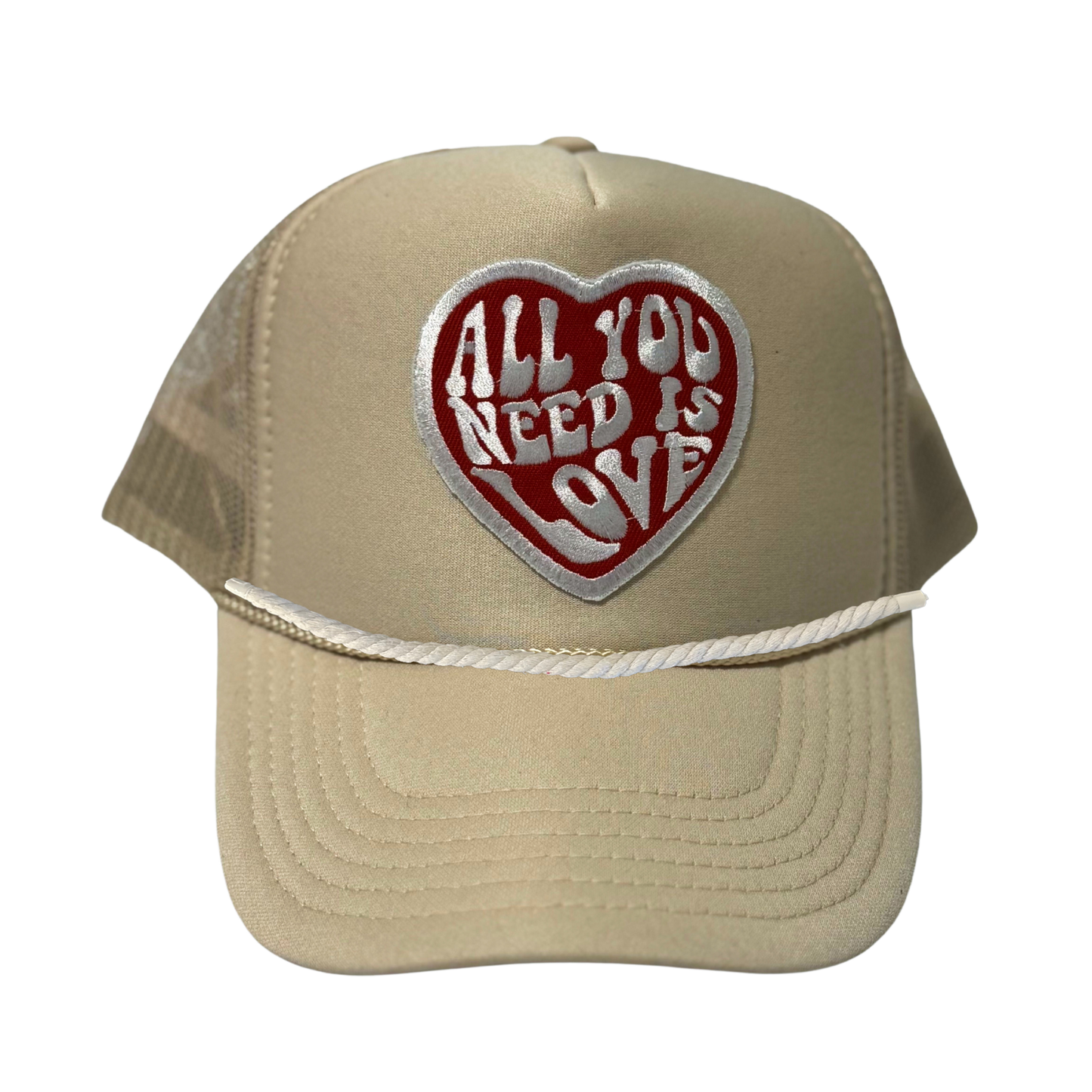 Tan All You Need is Love Trucker