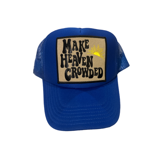 Blue Make Heaven Crowded Trucker