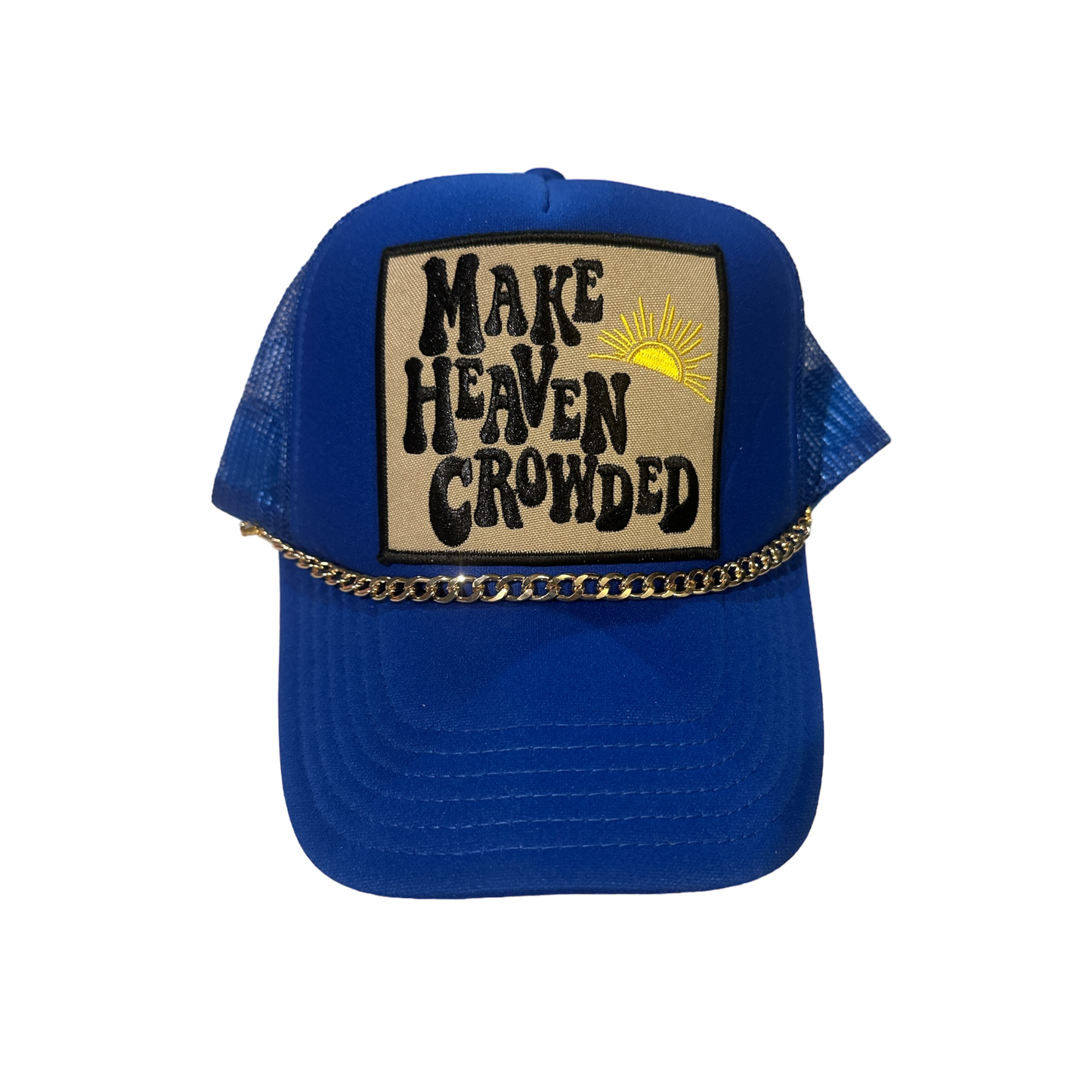 Blue Make Heaven Crowded Trucker